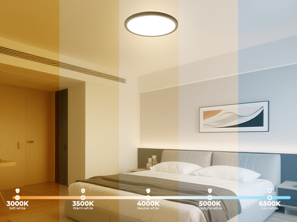 5 color temperatures