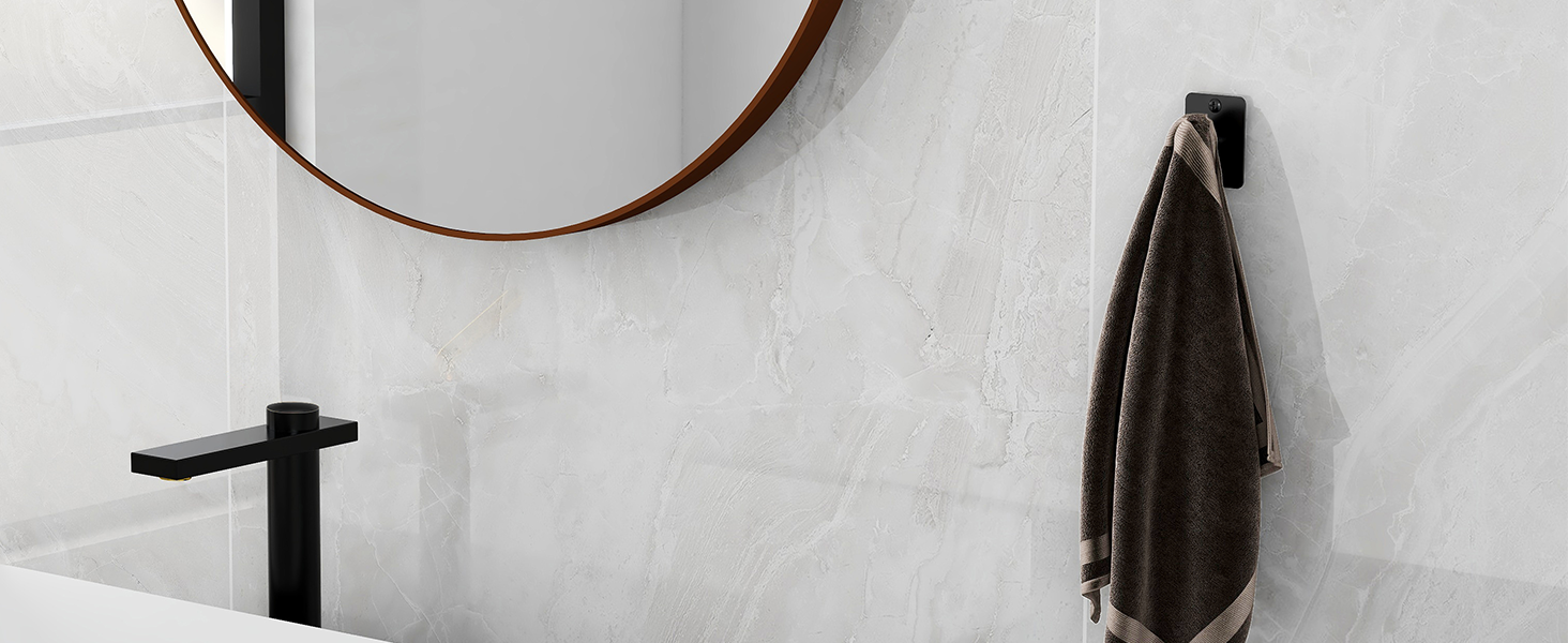 black matte bathroom accessories