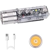 RovyVon Aurora A28 G2 EDC Flashlight 90+ High CRI, 600 Lumens Pocket Flashlight USB-C Rechargeabl...