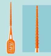A link to a listing for orange washable and reusable dental picks for teeth cleaning.