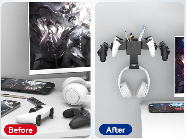headphone wall mount