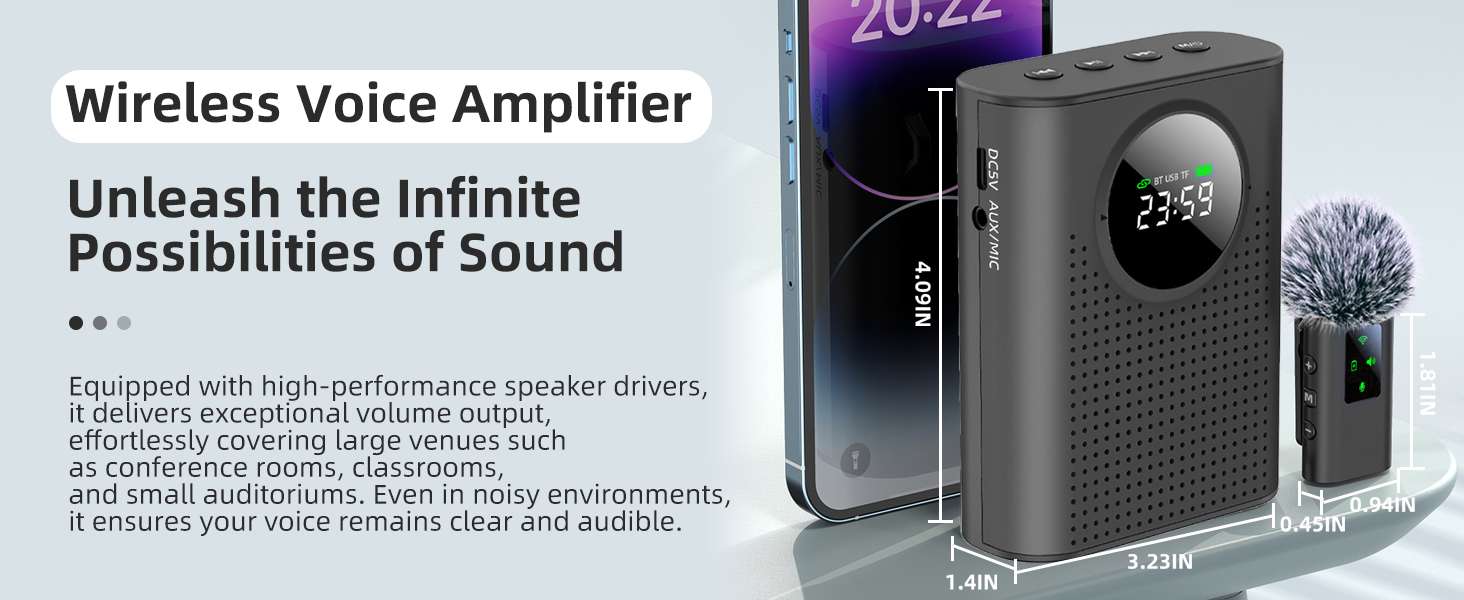 Voice Amplifier Microphone