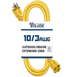 white extension cord