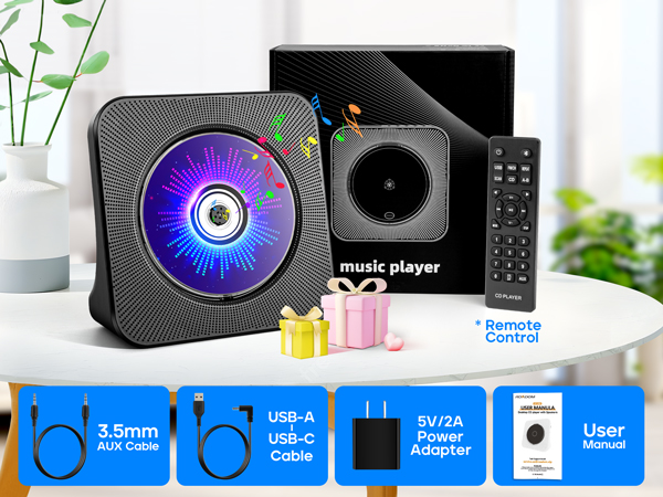 portable cd players for home cd player with bluetooth bluetooth cd player for home