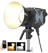 ZHIYUN MOLUS B500 500W COB LED Video Light 2700K-6500K CRI 95+ TLCI 97+ 76400 Lux/1M App Control ...