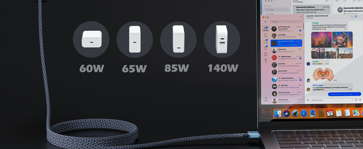 usb c to magsafe 3 cable