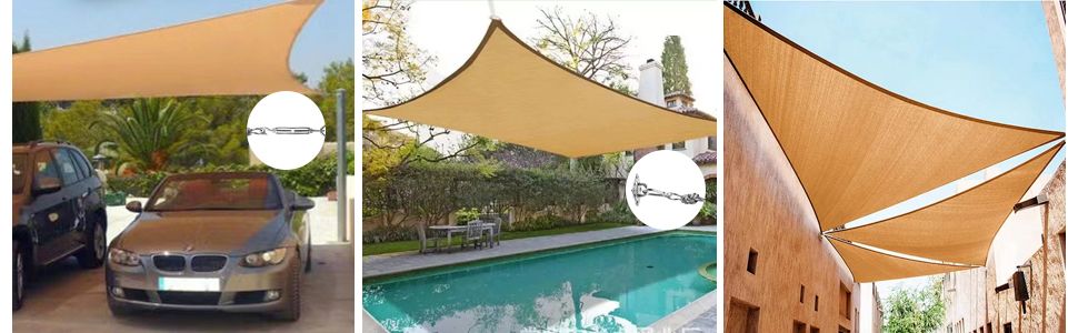 sun shade sails hardware kits