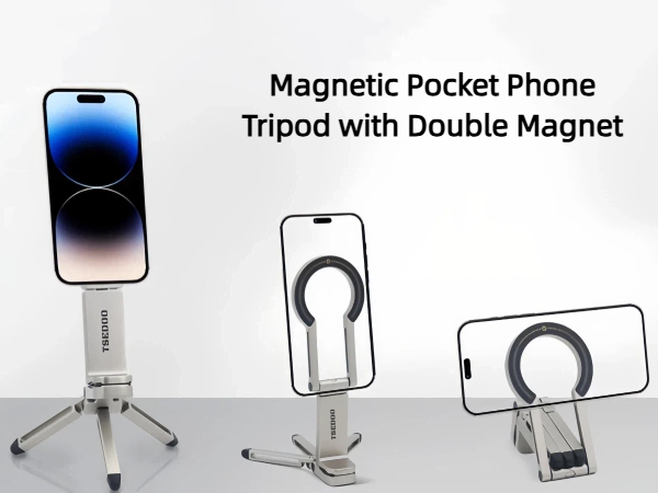 Magnetic Pocket PhoneTripod with Double Magnet