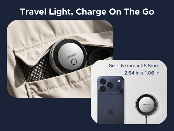 UGREEN wireless charger 25w