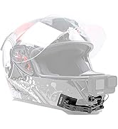 SUREWO Aluminum Motorcycle Helmet Chin Mount Compatible with GoPro Hero 11/10/9/8/7/(2018)/6/5 Bl...