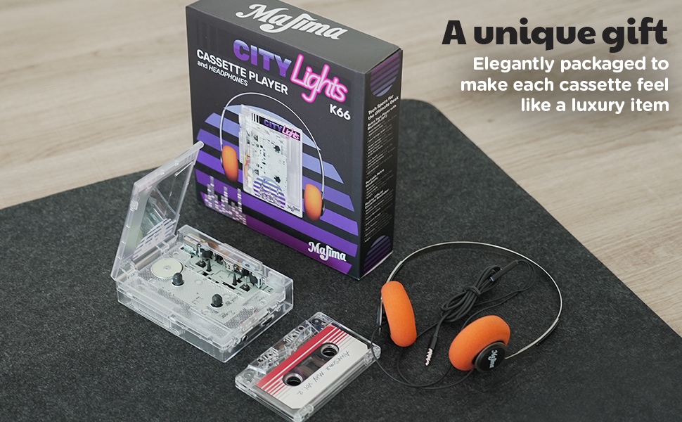 tape player retro music lovers portable device vintage audio system bluetooth feature nostalgic