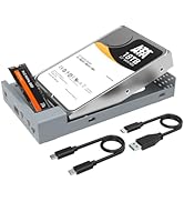 MAIWO USB C Docking Station for M.2 PCIe NVMe + 2.5 3.5 Inch SATA SSD/HDD with Offline Clone, Clo...