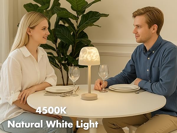 natural white light