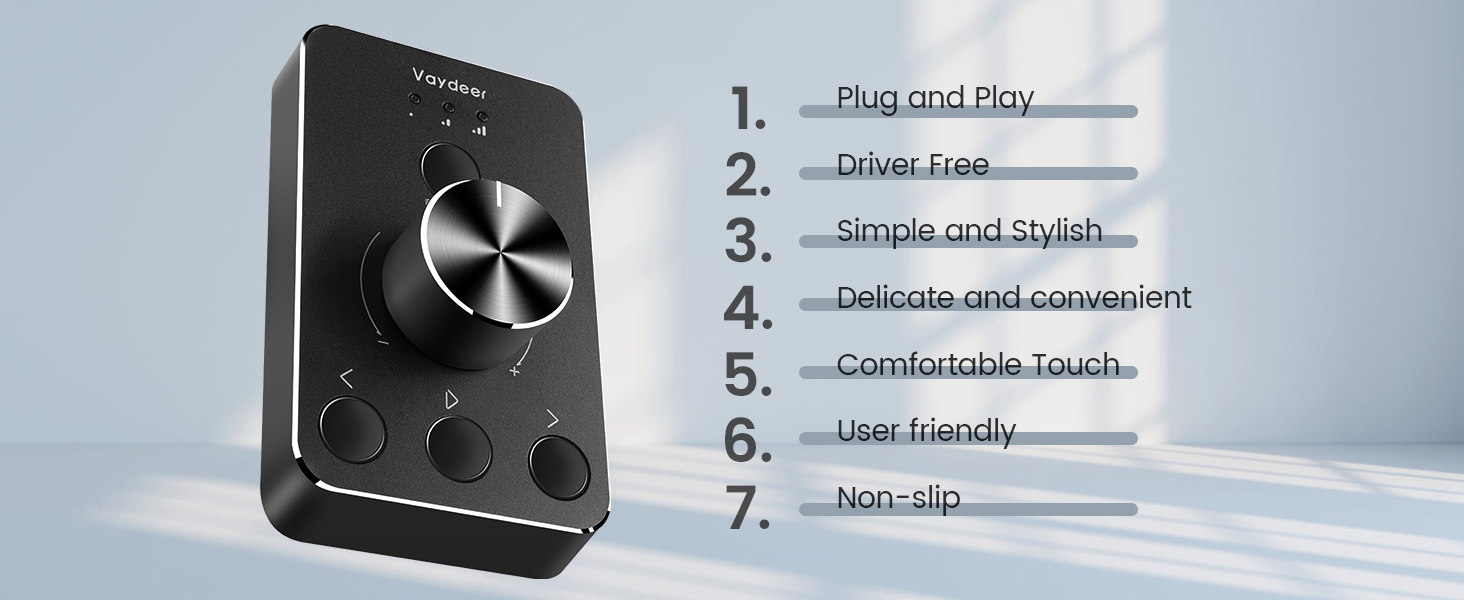 vaydeer volume control knob