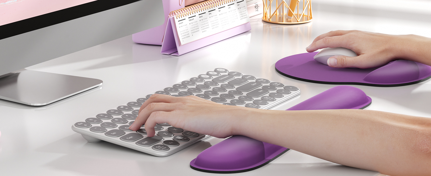 keyboard and mouse wrist rest
