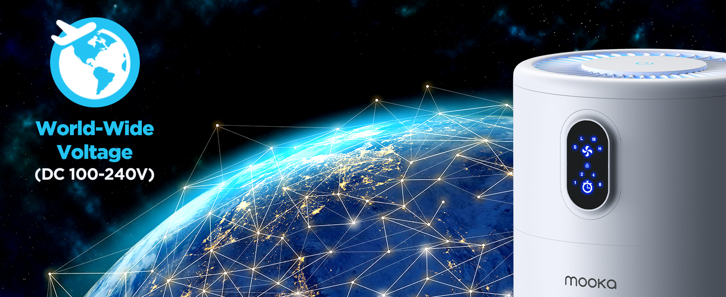 DC 100-240V air purifiers