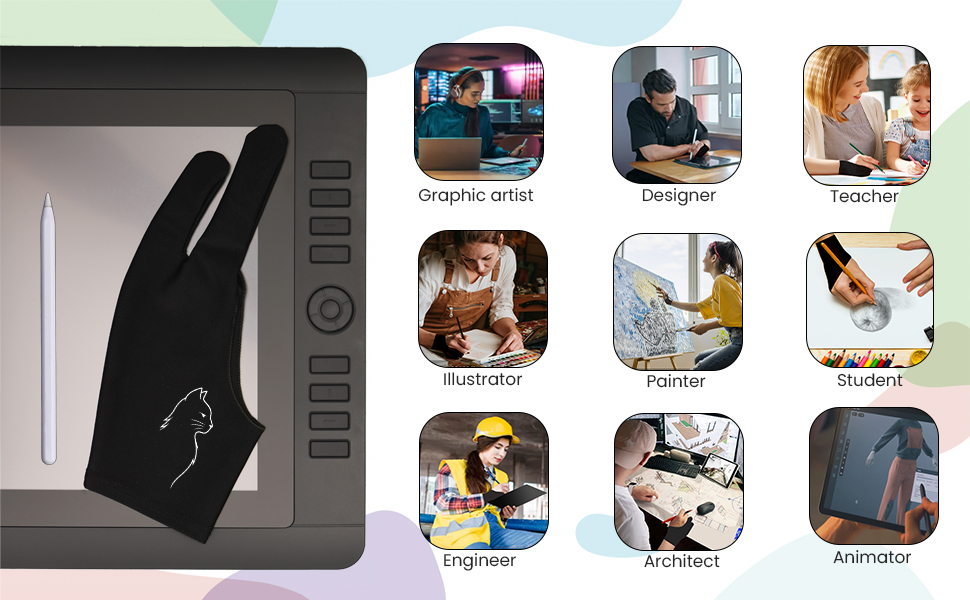our 3-layer anti-slip grip blocking accidental touches and keeps every stylus stroke flawless