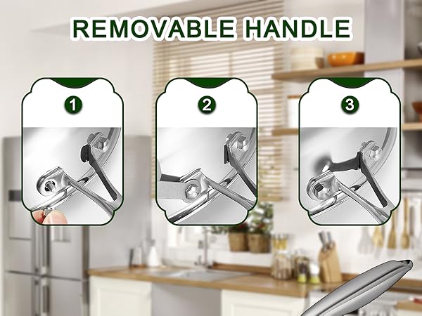 stainless steel saute pan