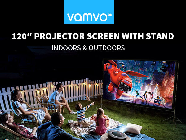 Portable Projector Screen with Stand
