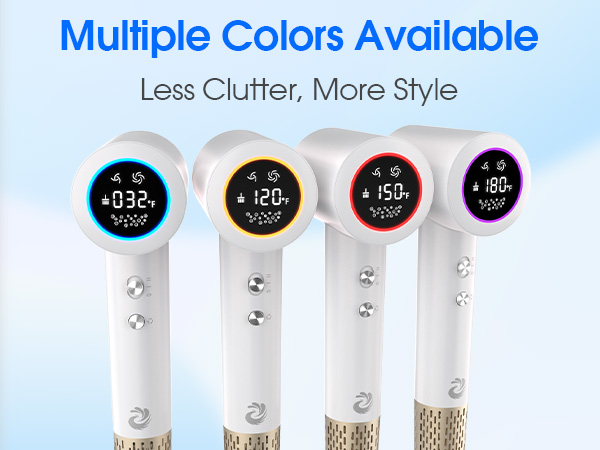 Plasma Hair Dryer Multiple Colors Available Less Clutter, More Style Hair Dryer, HairDryer for Home