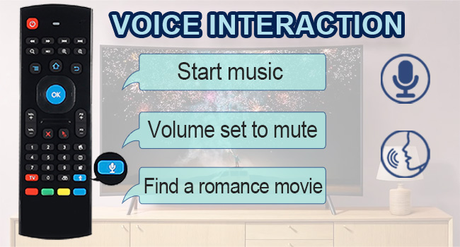 wireless air mouse remote