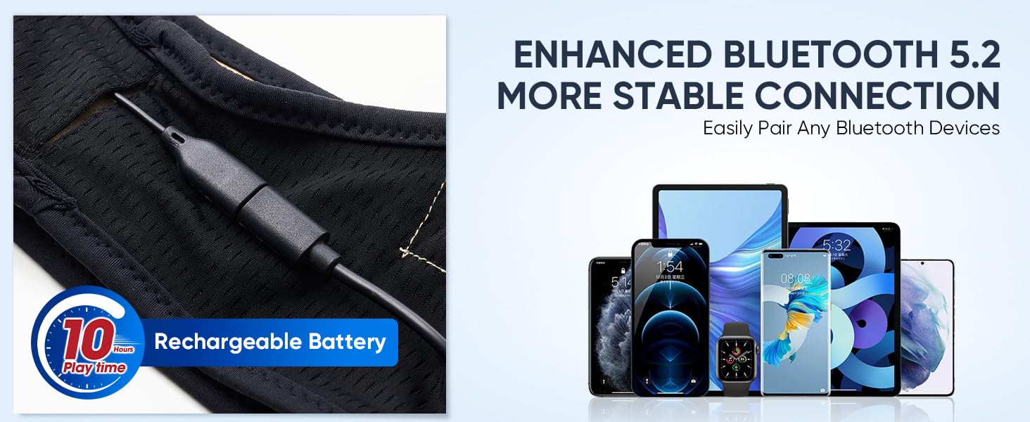 headband earphones bluetooth