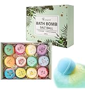 Bath Bombs for Women 12 Gift Sets, Shea Butter &amp; Essential Oils Bath Bomb for Skin Moisturizing, ...