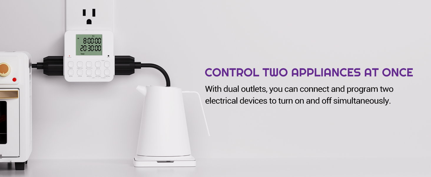 outlet timer