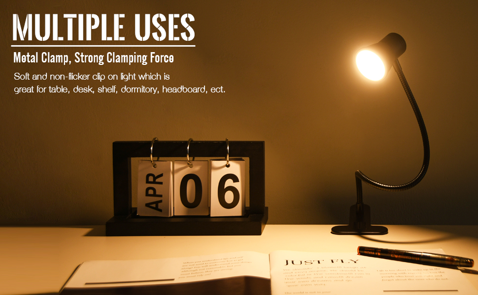 Clamp Desk Lamp-6