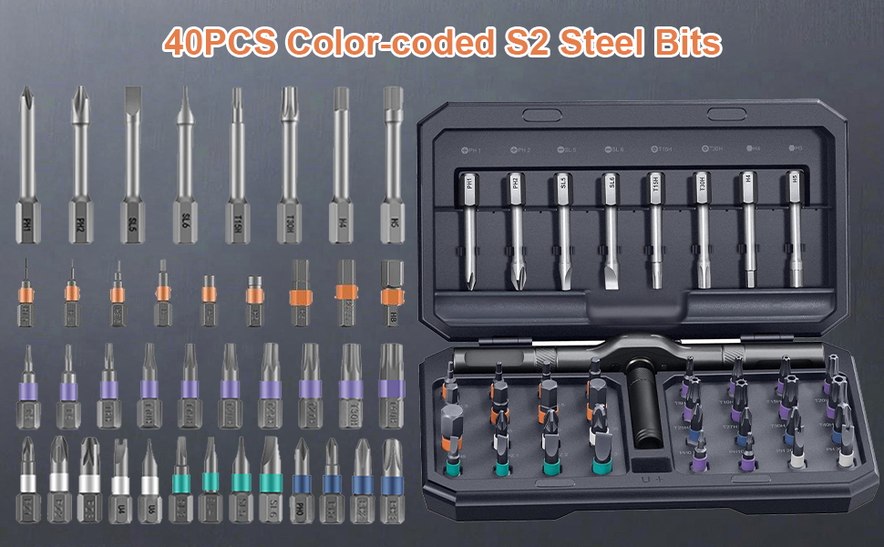 Magnetic Screwdriver Set,Precision Screwdriver Set , Multipurpose Mini Repair Tool Kit