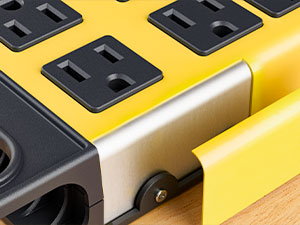 Metal Surge Protector Power Strip
