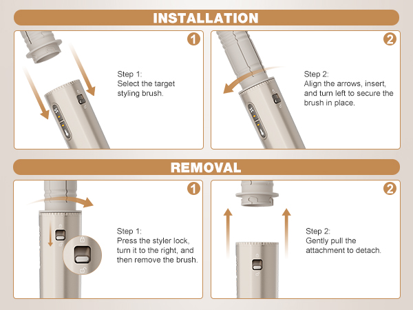 air styler for hair curling