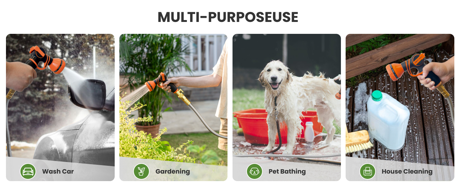 metal garden hose