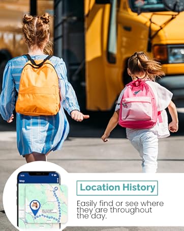 Seculife Kids Tracker Child Tracking Device Parental Safety Control SOS GPS Device monitoring App