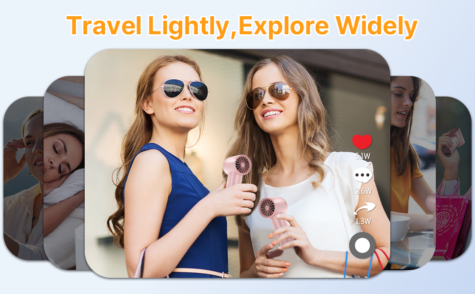 Portable Handheld Turbo Fan