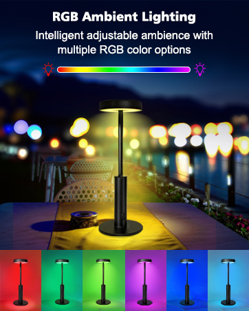 Rechargeable Battery Desk lamp