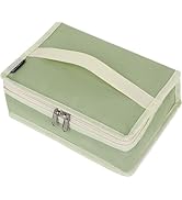 FlowFly Small Insulated Lunch box Portable Soft Bag Mini Cooler Thermal Meal Tote Kit with Handle...