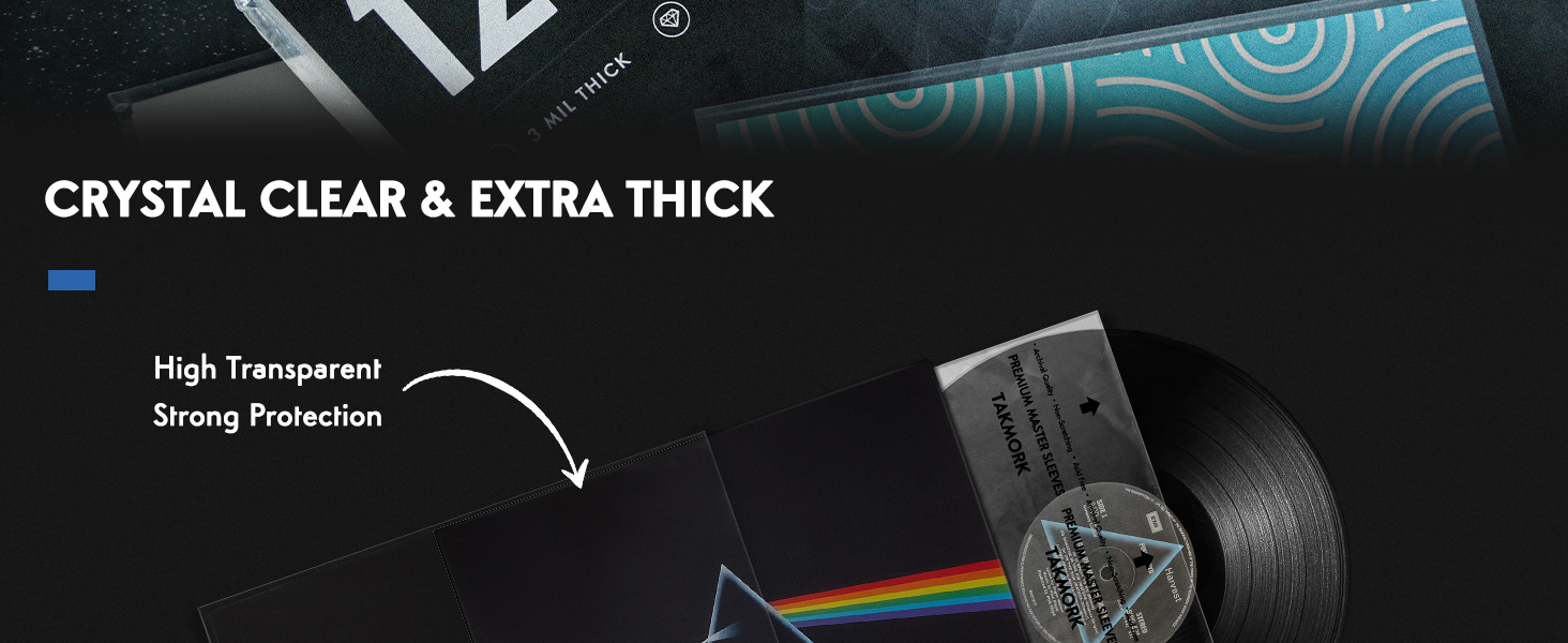 vinyl outer sleeves