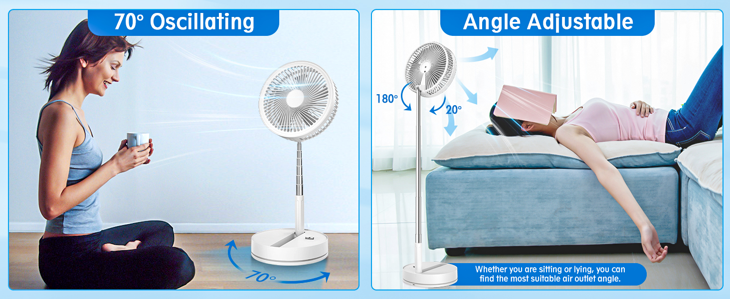 oscillating fan for bedroom room fan