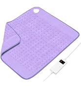 Heating Pad 20"x24" Large Heating Pad for Back Neck Shoulder Muscle Pain Period Cramps Relief, El...