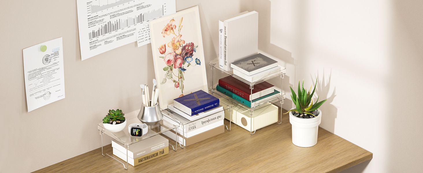 Desk Countertop Shelf Organizer
