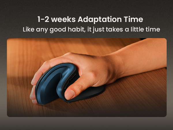 Bluetooth Rechargeable Vertical Mouse