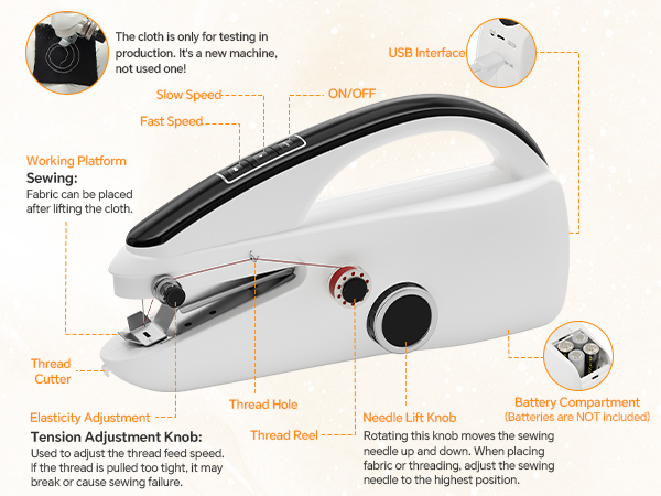 Handheld Sewing Machine