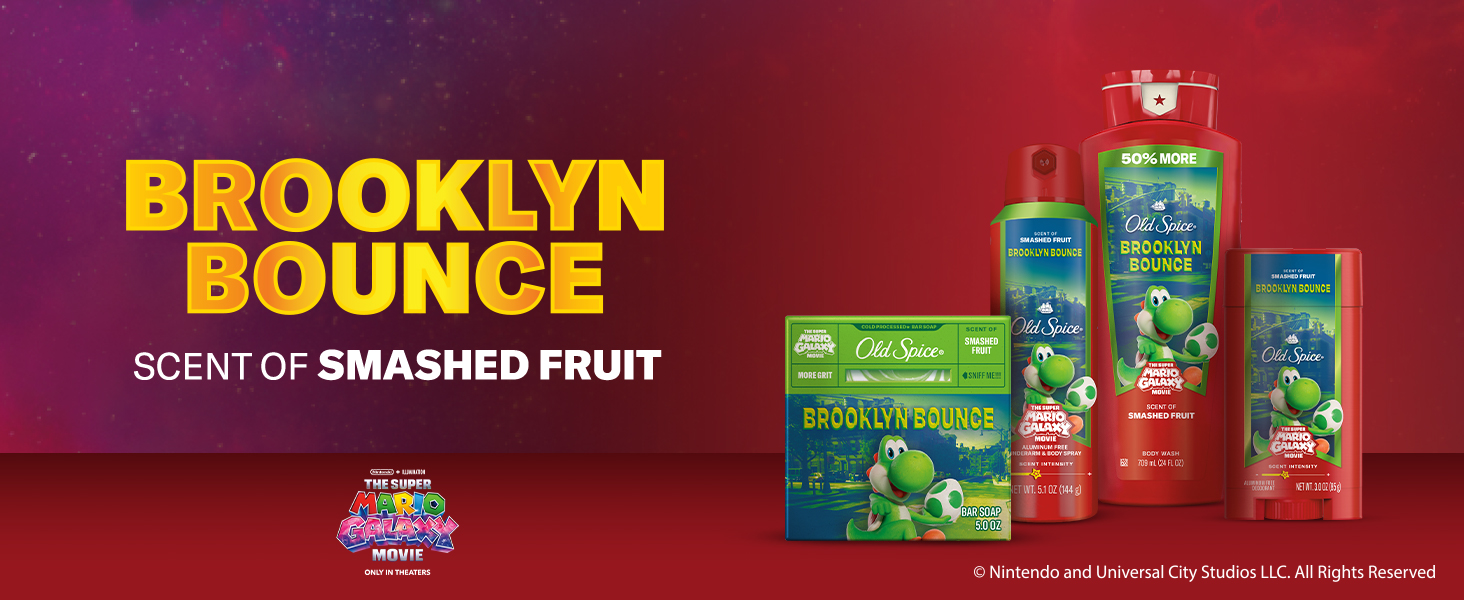 Old Spice Brooklyn Bounce products collection