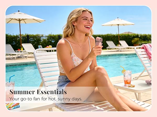 Your go-to fan for hot, sunny days