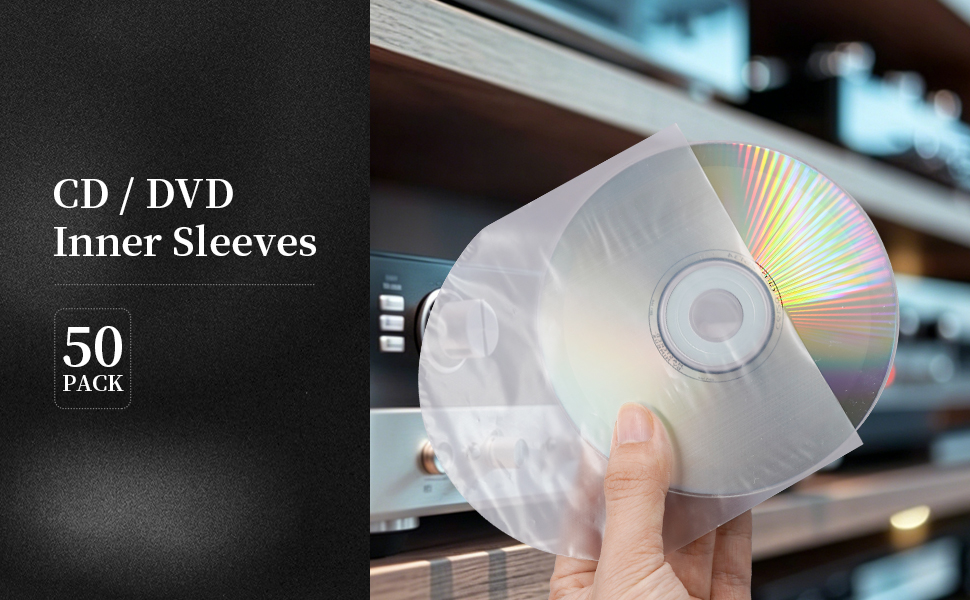 Anti-Static Round Bottom Clear Transparent Plastic Sleeves