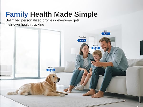 GE smart scale with large display