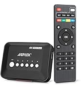 4K@30hz HDMI TV Media Player with HDMI/YPbPr/AV Output, Digital MP4 Player for 14TB HDD/ 512G USB...