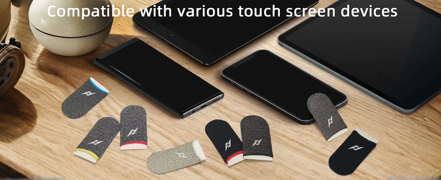 Gaming Finger Sleeve for Mobile Game Controller