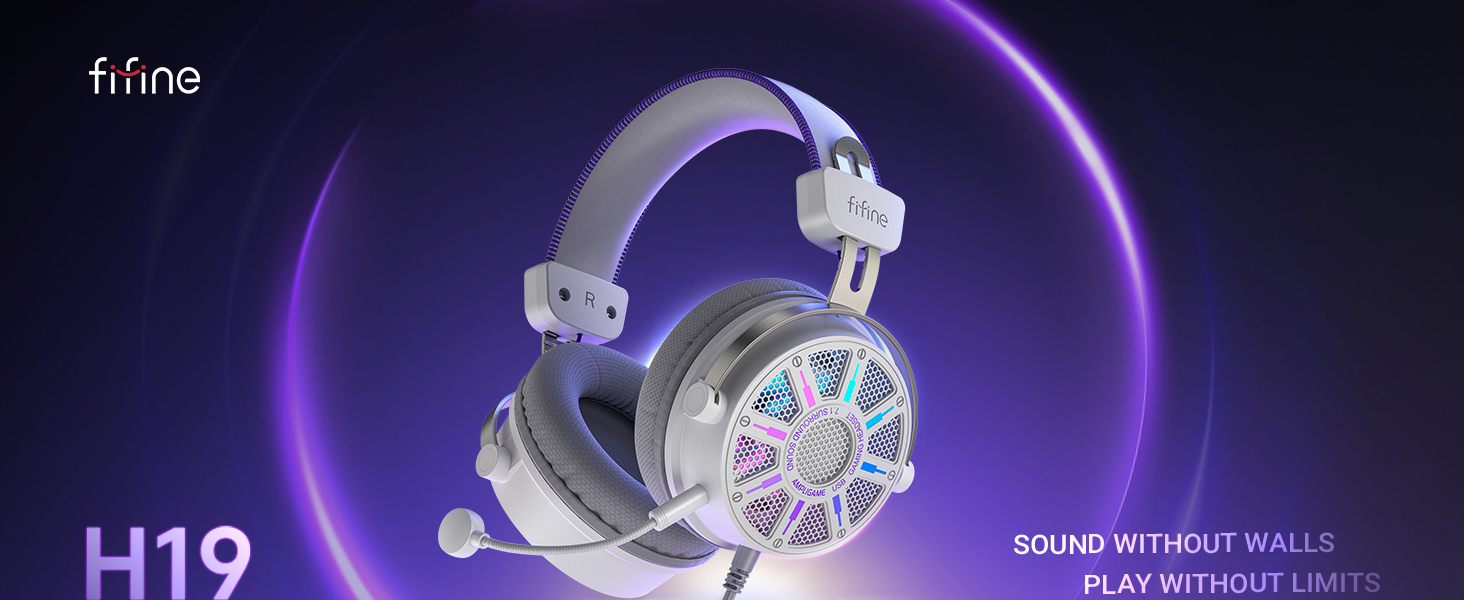 FIFINE H19WP OPEN BACK GAMING HEADSET
